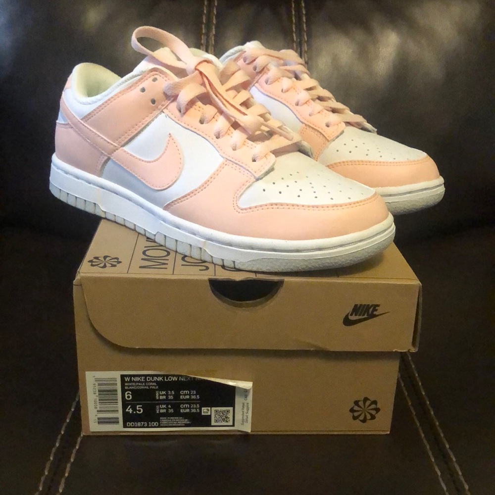 Women’s Nike Dunk Low Next Nature White/Pale Coral